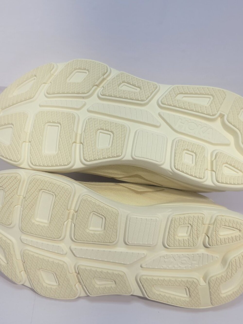 HOKA One One Bondi 9 Wide Women's US Size 11D Vanilla/Birch 1162014 VCH - Picture 9 of 12